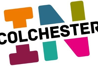 The In Colchester logo